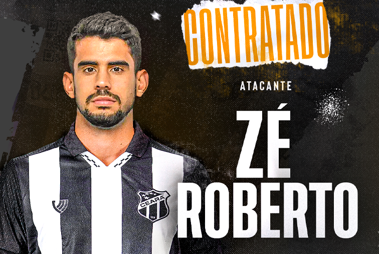 Contratação: Zé Roberto é o novo centroavante do Ceará