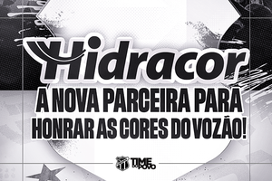 Comercial: Ceará acerta parceria com a Hidracor até dezembro de 2026