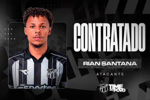 Contratação: Rian Santana é o novo reforço do setor ofensivo do Time do Povo