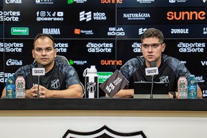 André Martins e Joaquim Garcia Filho fazem balanço do CESP em coletiva de imprensa