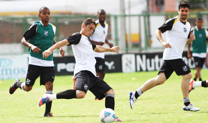 Ceará iniciou a preparação para o jogo contra o Paraná
