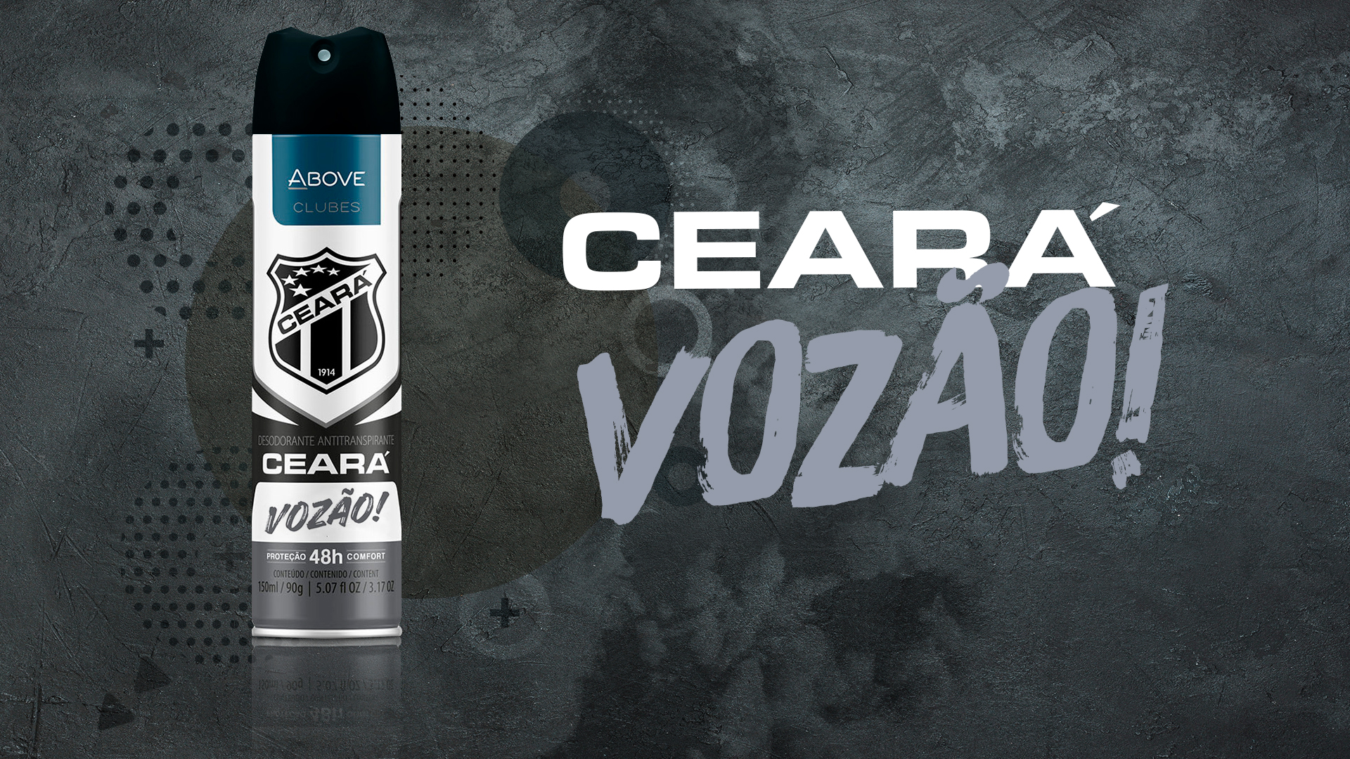 Ceará SC lança o antitranspirante oficial do clube 