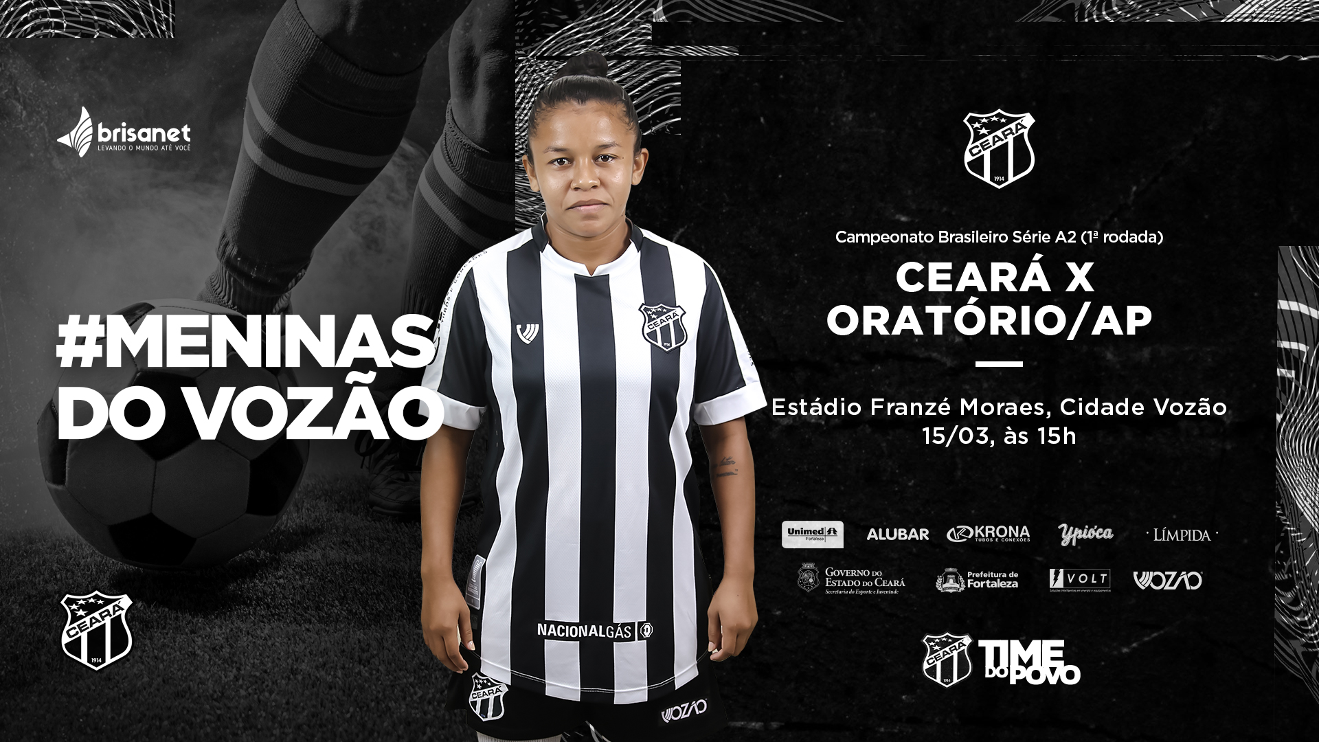 Fut. Feminino: Na Cidade Vozão, Ceará faz sua estreia no Campeonato Brasileiro Feminino A2