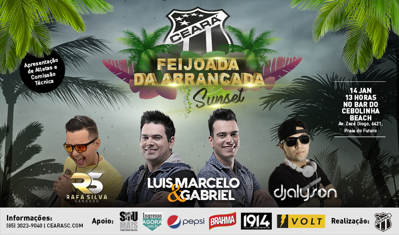 Tudo definido para a Feijoada da Arrancada Sunset